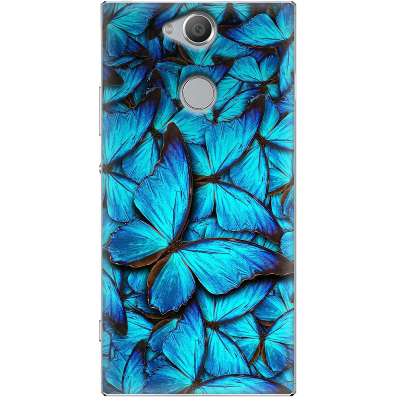 Чехол Uprint Sony Xperia XA2 H4113 лазурные бабочки