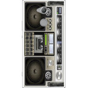 Чехол Uprint Sony Xperia XA2 Ultra H4213 Old Boombox