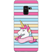 Чехол Uprint Samsung A530 Galaxy A8 2018 Unicorn
