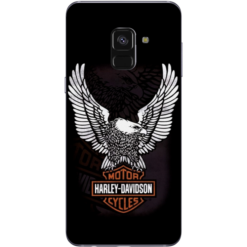 Чехол Uprint Samsung A530 Galaxy A8 2018 Harley Davidson and eagle