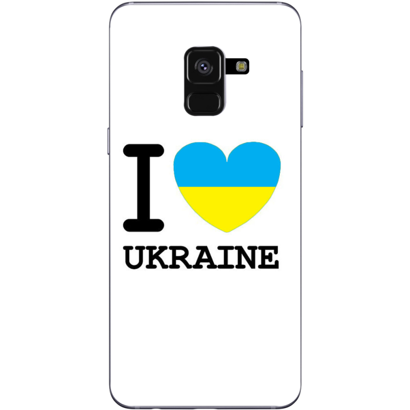 Чехол Uprint Samsung A530 Galaxy A8 2018 I love Ukraine