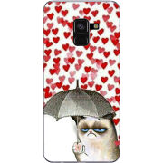 Чехол Uprint Samsung A530 Galaxy A8 2018 Raining Hearts