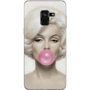 Чехол Uprint Samsung A530 Galaxy A8 2018 Marilyn Monroe Bubble Gum