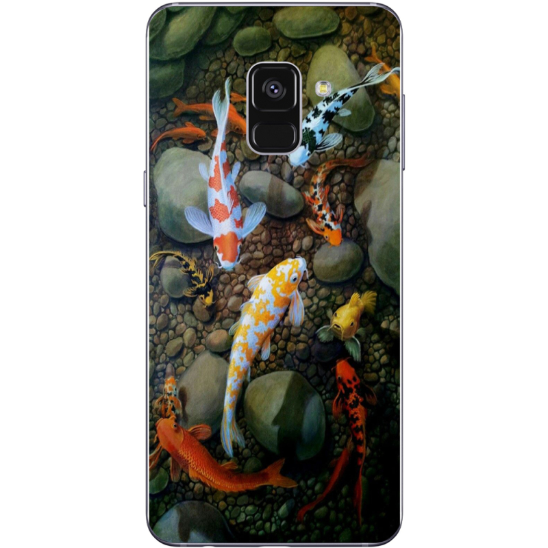 Чехол Uprint Samsung A730 Galaxy A8 Plus 2018 Underwater Koi