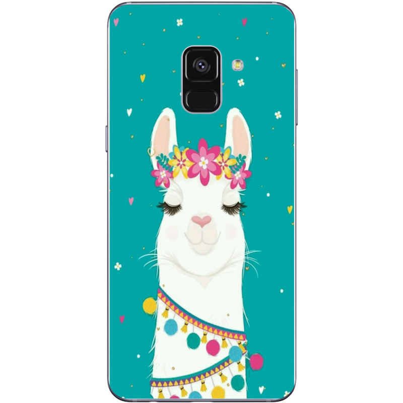 Чехол Uprint Samsung A730 Galaxy A8 Plus 2018 Cold Llama