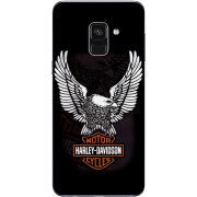 Чехол Uprint Samsung A730 Galaxy A8 Plus 2018 Harley Davidson and eagle