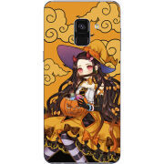 Чехол Uprint Samsung A730 Galaxy A8 Plus 2018 Kamado Nezuko Halloween