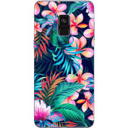 Чехол Uprint Samsung A730 Galaxy A8 Plus 2018 flowers in the tropics