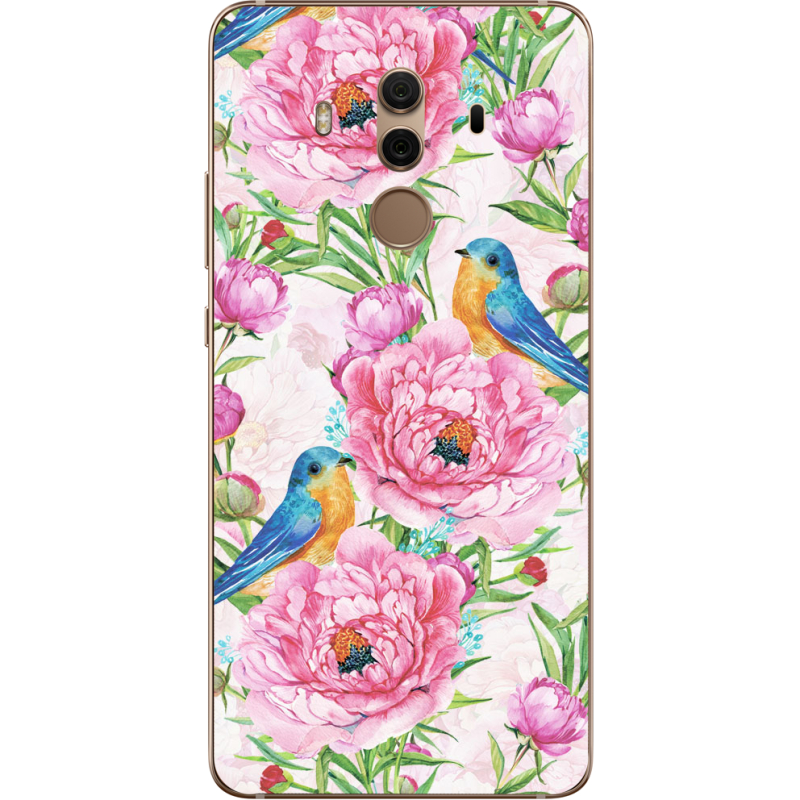 Чехол Uprint Huawei Mate 10 Pro Birds and Flowers