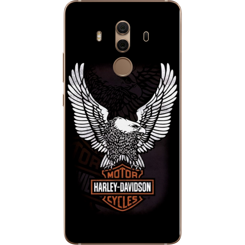 Чехол Uprint Huawei Mate 10 Pro Harley Davidson and eagle