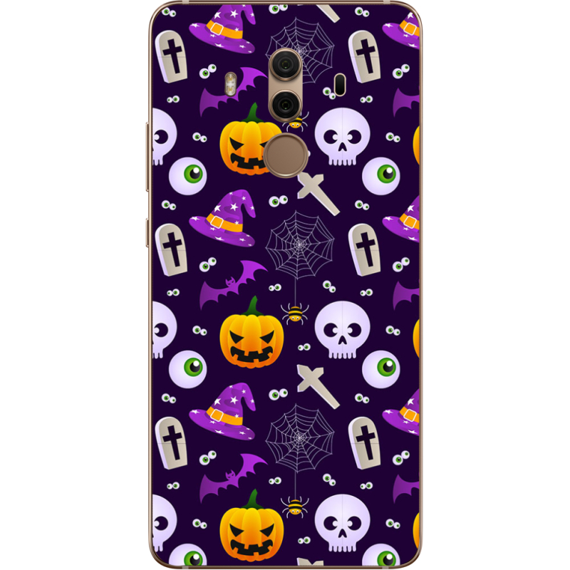 Чехол Uprint Huawei Mate 10 Pro Halloween Purple Mood