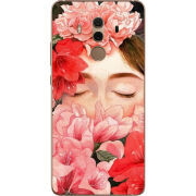 Чехол Uprint Huawei Mate 10 Pro Girl in Flowers