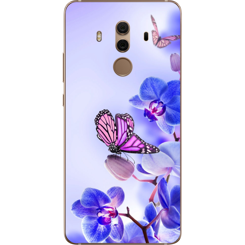 Чехол Uprint Huawei Mate 10 Pro Orchids and Butterflies