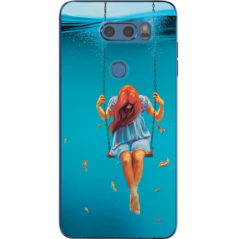 Чехол Uprint LG V30 / V30 Plus H930DS Girl In The Sea