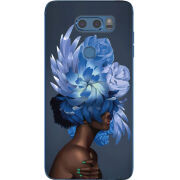 Чехол Uprint LG V30 / V30 Plus H930DS Exquisite Blue Flowers