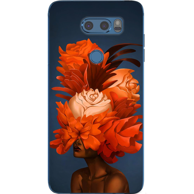 Чехол Uprint LG V30 / V30 Plus H930DS Exquisite Orange Flowers