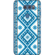 Чехол Uprint LG V30 / V30 Plus H930DS Блакитний Орнамент