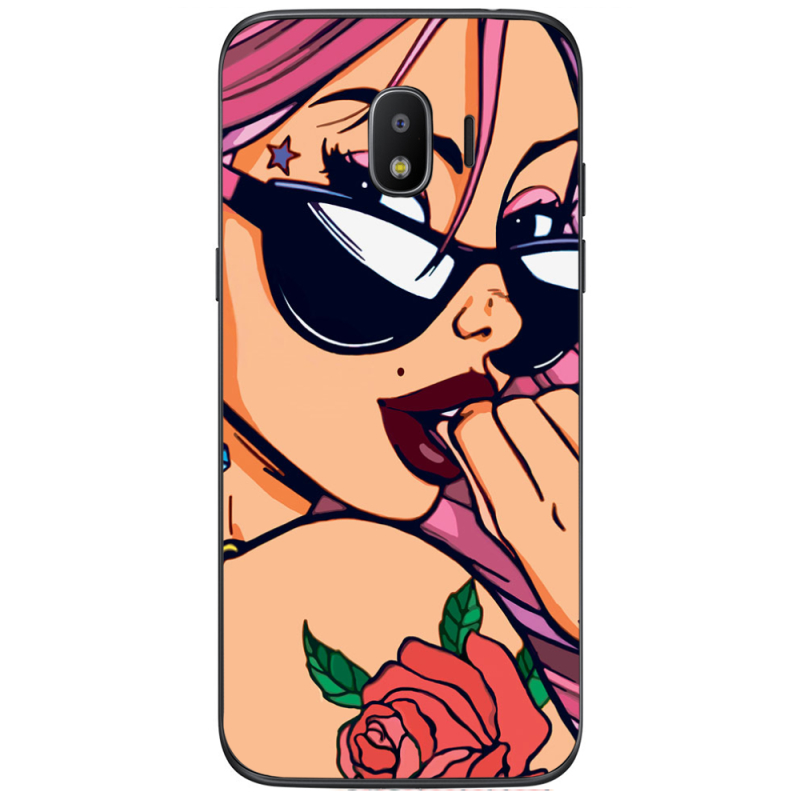 Чехол Uprint Samsung Galaxy J2 2018 J250 Pink Girl