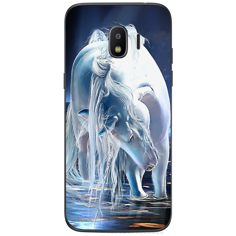 Чехол Uprint Samsung Galaxy J2 2018 J250 White Horse