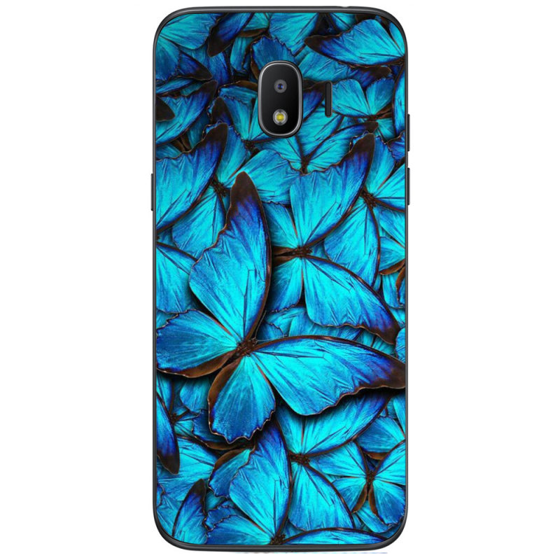 Чехол Uprint Samsung Galaxy J2 2018 J250 лазурные бабочки