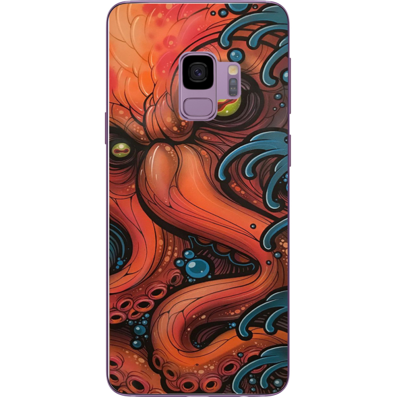 Чехол Uprint Samsung G960 Galaxy S9 Octopus