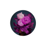 Uprint Popsocket Exquisite Purple Flowers