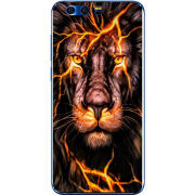 Чехол Uprint Huawei Honor 9 Fire Lion