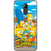 Чехол Uprint Huawei Honor 6C Pro The Simpsons