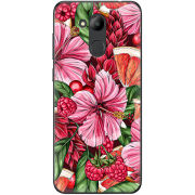 Чехол Uprint Huawei Honor 6C Pro Tropical Flowers