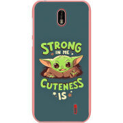 Чехол Uprint Nokia 1 Strong in me Cuteness is