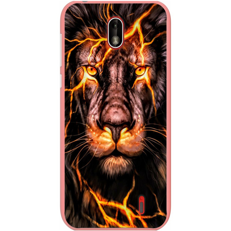 Чехол Uprint Nokia 1 Fire Lion