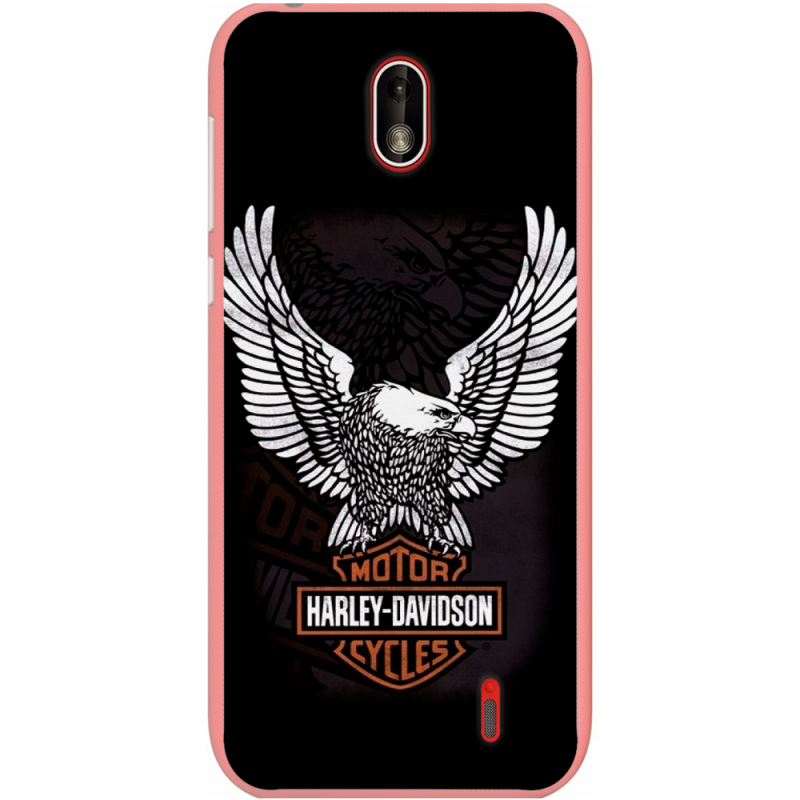 Чехол Uprint Nokia 1 Harley Davidson and eagle
