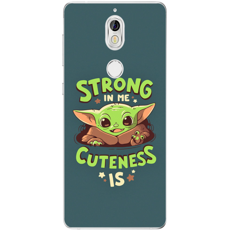 Чехол Uprint Nokia 7 Strong in me Cuteness is