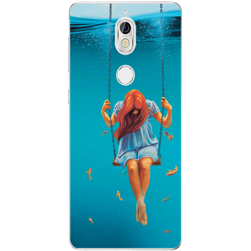 Чехол Uprint Nokia 7 Girl In The Sea