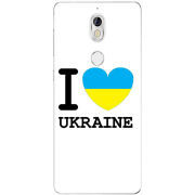 Чехол Uprint Nokia 7 I love Ukraine