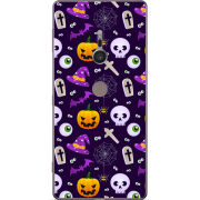 Чехол Uprint Sony Xperia XZ2 H8266 Halloween Purple Mood
