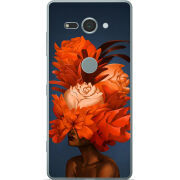 Чехол Uprint Sony Xperia XZ2 Compact H8324 Exquisite Orange Flowers