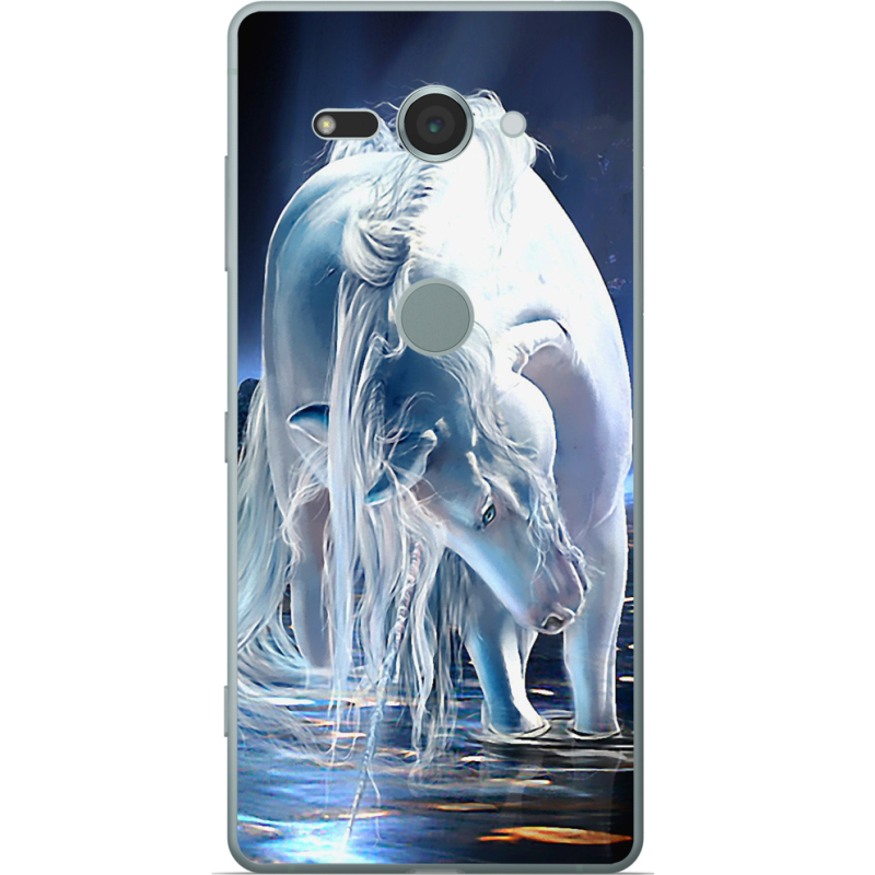 Чехол Uprint Sony Xperia XZ2 Compact H8324 White Horse