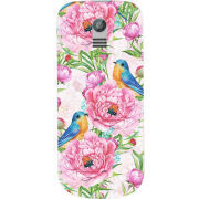 Чехол Uprint Nokia 130 2017 Birds and Flowers