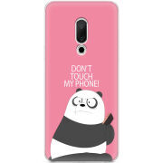 Чехол Uprint Meizu 15 Dont Touch My Phone Panda