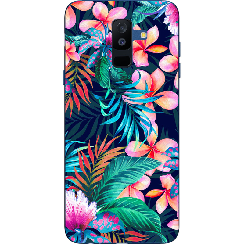 Чехол Uprint Samsung A605 Galaxy A6 Plus 2018 flowers in the tropics
