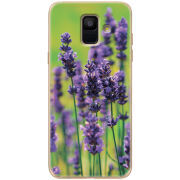 Чехол Uprint Samsung A600 Galaxy A6 2018 Green Lavender
