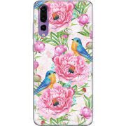 Чехол Uprint Huawei P20 Pro Birds and Flowers