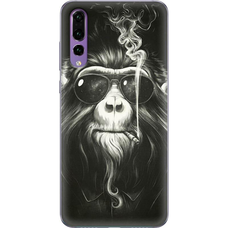 Чехол Uprint Huawei P20 Pro Smokey Monkey