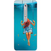 Чехол Uprint Nokia 6 2018 Girl In The Sea