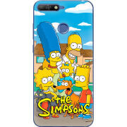 Чехол Uprint Huawei Y6 Prime 2018 / Honor 7A Pro The Simpsons