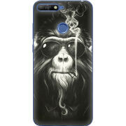 Чехол Uprint Huawei Y6 Prime 2018 / Honor 7A Pro Smokey Monkey