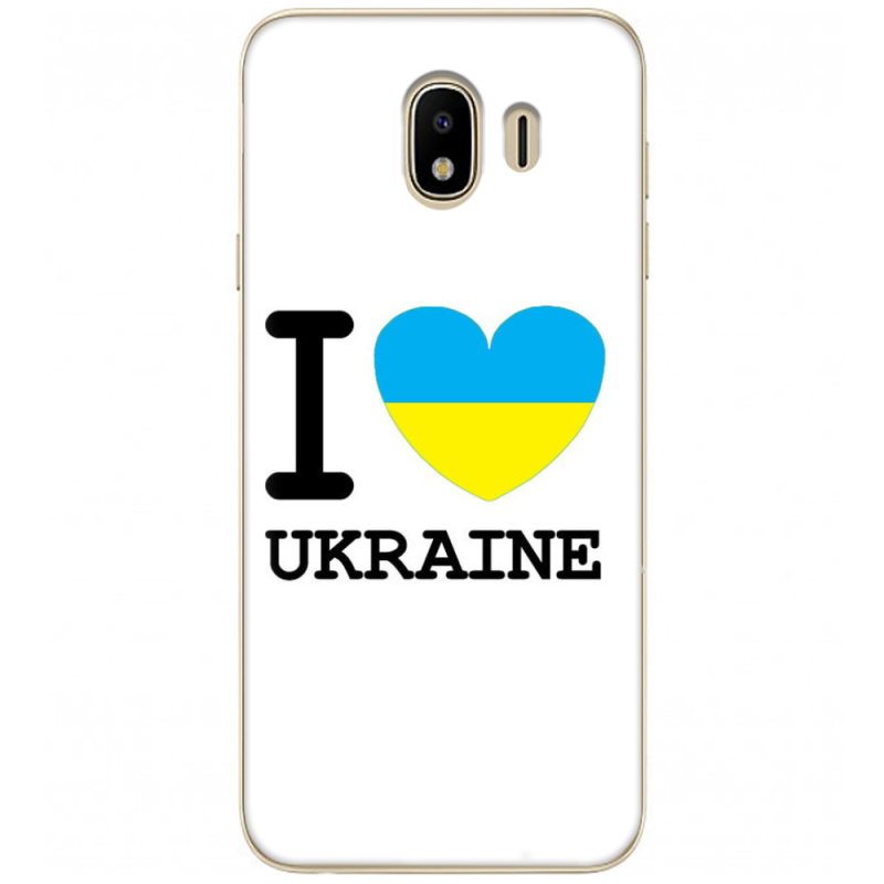 Чехол U-print Samsung J400 Galaxy J4 2018 I love Ukraine