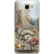 Чехол U-print Samsung J600 Galaxy J6 2018 Удачная рыбалка