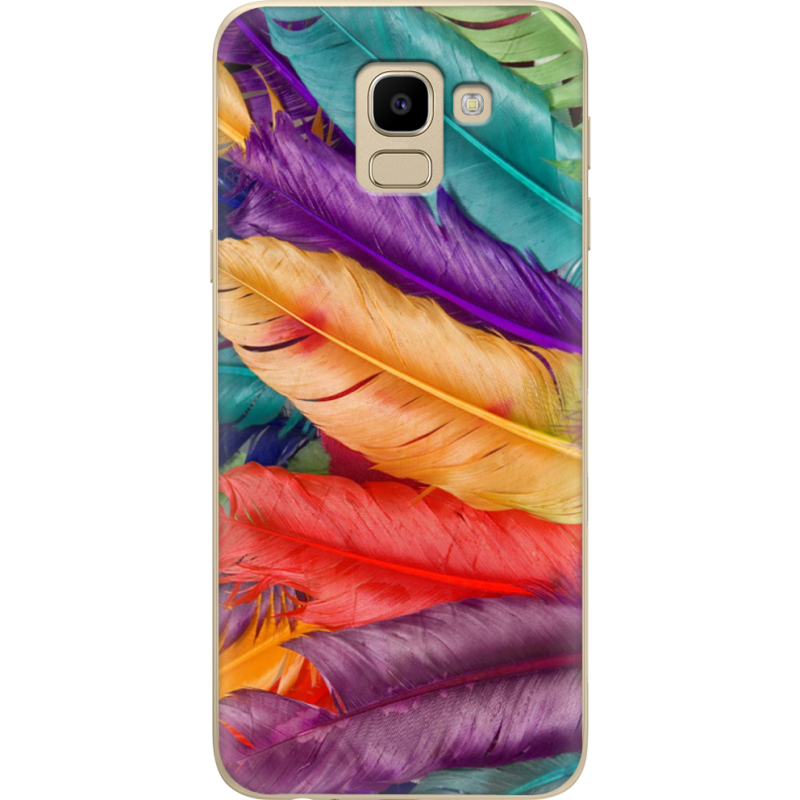 Чехол U-print Samsung J600 Galaxy J6 2018 Colour Joy